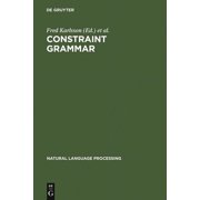 Natural Language Processing Constraint Grammar, Book 4, (Hardcover)