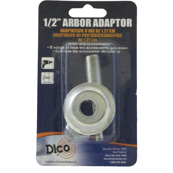 Dico 7600071 1/2" Arbor Adapter