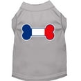thumbnail image 4 of Pet Dog  Cat Shirt Screen Printed, "Bone Flag France", 4 of 11