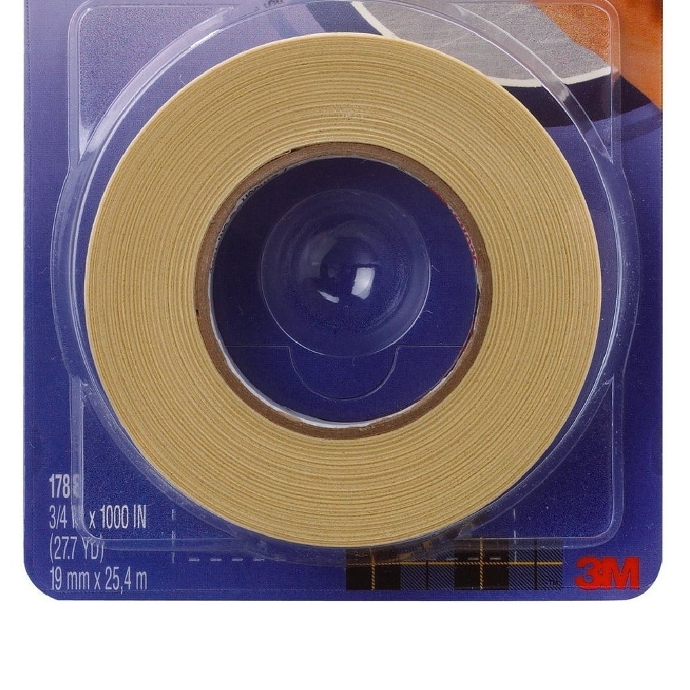 3M Scotch 178 Freezer Tape Adhesive Tight Moisture Resistant Seal, 3/4 Inches Width x 1000 Inches Length Beige, 3-Pack