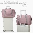 Women Travel Handbag Duffle Bag Foldable Gym Overnight Shoulder Tote