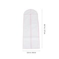 thumbnail image 2 of Kuyiluo bridal garment bag 1Pc Dust Cover Wedding Full Dress Storage Bag Bridal Garment Nonwoven Cover, 2 of 10