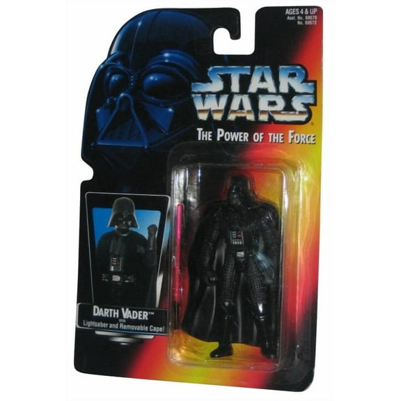 Star Wars Power of the Force Darth Vader with Lightsaber and Removable Cape