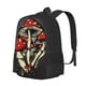 thumbnail image 1 of Fotbe Red Mushrooms Mochila para Hombre y Mujer - Tela Oxford 600D Resistente - Mochila Impermeable de Gran Capacidad para Escuela, Viajes y Senderismo, 1 of 6