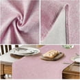 thumbnail image 4 of Mode Light Brown Table Runner, Seasonal Fall Washable Kitchen Dining Table Decoration for Home Party Decor 13x72 Inch, 4 of 15