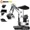 mini excavator with attachment 1, variant on MachPro 1.2 Ton Mini Excavator Pilot Control 13.5hp B&S Gasoline , Work for Tight Space Construction, Landscaping, Farming