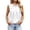 White, variant on Plus Size Tank Tops for Women Quality Solid Color Summer Tank Tops for Women Adjustable Straps Baggy Crew Neck High Strechy Sleeveless Womens Camisole 2026 Basic Cami Shirts