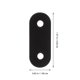 thumbnail image 3 of 20 piezas de placa de reparación de acero inoxidable, soporte recto, placa plana de metal pequeña, 3 of 8
