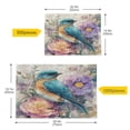 thumbnail image 5 of 1000 Pieces Jigsaw Puzzles Storage Bag & Guide Bluebird and Flower Puzzle for 15+, 5 of 9