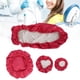 thumbnail image 5 of Juego de 4 fundas protectoras para silla dental, impermeables, de PU, sin lavado, para equipo dental (L, rosa y rojo), 5 of 8