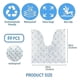 thumbnail image 3 of 50 Pack Disposable Toilet Mats Toilet Floor Protector From Urine, 3 of 5