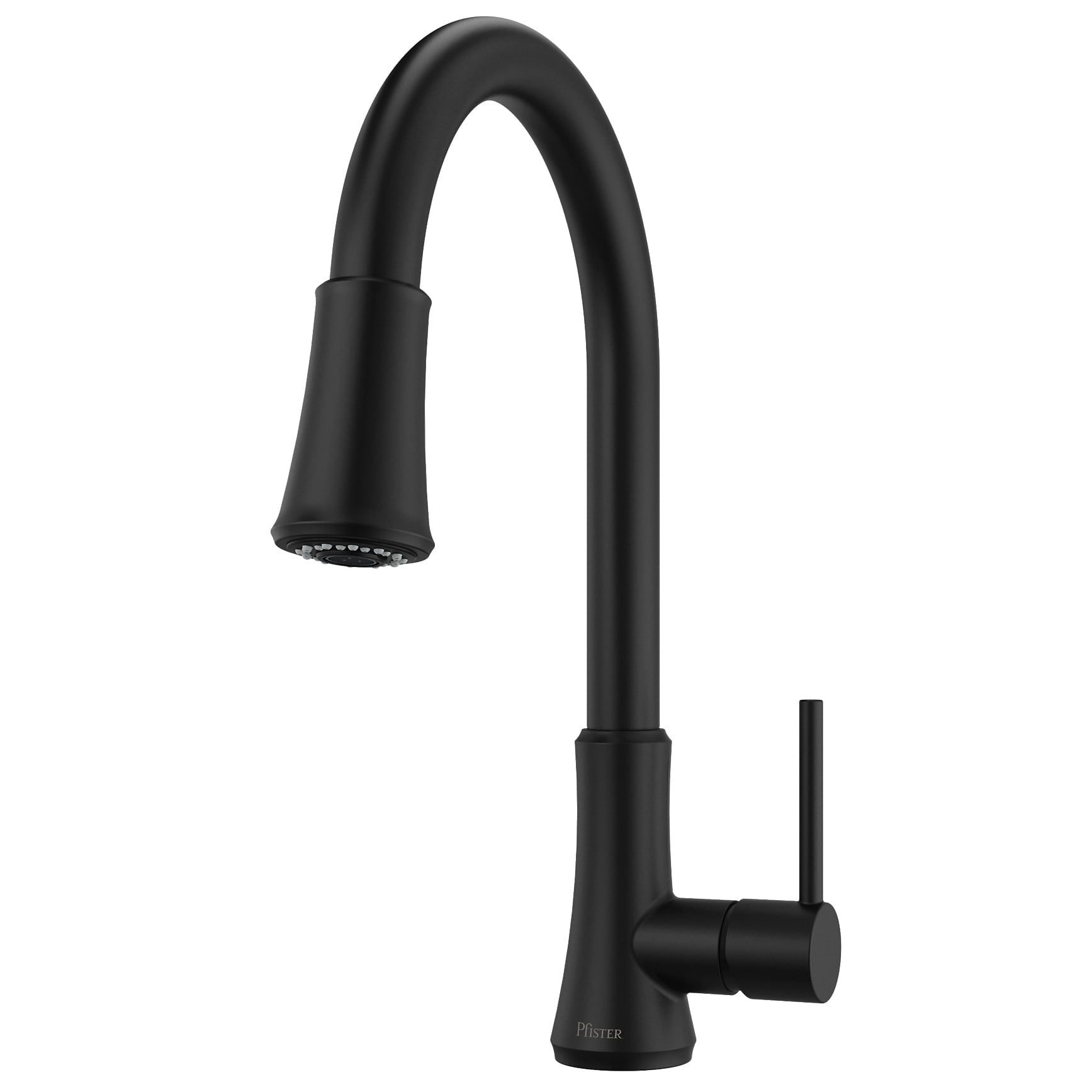 Pfister G529-Pf2 Pfirst Series 1.8 GPM Single Hole Pull Down Kitchen Faucet - Black - Walmart.com