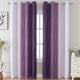 thumbnail image 2 of Cortinas Estelar Textiler, morado y gris degradado, opacas, 132 x 244 cm, 2 of 9