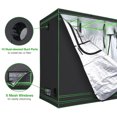 thumbnail image 3 of Yescom 108"x48"x80" 2in1 Grow Tent Reflective Mylar Hydroponic Plant Indoor Growing, 3 of 12