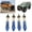 Blue, variant on Nieyigj 4Pcs RC Shock Absorber for SCX10 Replacement Front Rear RC Shock Absorber Spring Damper for 1/10 RC Crawler Car Gold 4.1 inches / 105 mm