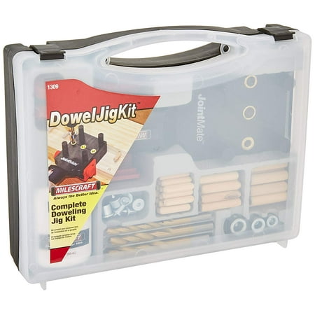 - 1309 DowelJigKit -Walmartplete Doweling Kit with Dowel Pins and Bits, The Milescraft JointMate allows for quick and accurately doweled corner, edge.., By Milescraft,USA