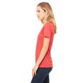 thumbnail image 3 of Ladies' Relaxed Jersey V-Neck T-Shirt, 3 of 3