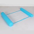 thumbnail image 2 of Hamaca de agua Hamaca de agua inflable Tumbona flotante Hamaca de piscina plegable Cama flotante de agua Adultos Cian Sunnimix Hamaca de agua flotante, 2 of 8