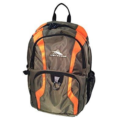 high sierra backpack green