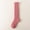 Red, variant on OVBMPZD Fuzzy Girls Socks Thermal Knee-High Black Thick Fall Winter Socks Thin Socks Women