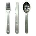 thumbnail image 2 of Stansport Stainless Steel Knife, Fork & Spoon Set, 2 of 3