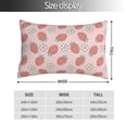 thumbnail image 2 of Kdxio Cotton Pillow Cases 20"x30" Pillowcases,Soft and Breathable Bedroom Pillow Cases-Strawberry And Flowers, 2 of 8