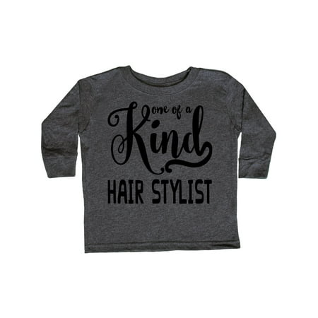 

Inktastic Gift for Hair Stylists | One of a Kind Hair Stylist Gift Toddler Boy or Toddler Girl Long Sleeve T-Shirt