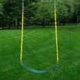 Gorilla Playsets Ozark II Wooden Swing Set with Punching Ball, 2 Belt Swings, and Trapeze Bar