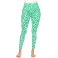 thumbnail image 1 of White Mark Leggings Léopard Super Doux pour Femmes, 1 of 5