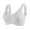 #2_White, variant on Y2K Rhinestone Athletic Bra - Full Coverage Wireless Bralette | Fashion Yoga Crop Top with Diamond Accents & Breathable Support