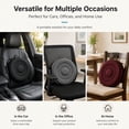 thumbnail image 6 of 360° Rotating Seat Cushion for Car, 15.7" Swivel Car Seat for Elderly Support, Non Slip Swivel Seat Cushion with Memory Foam for Car, Office, Home (Black), 6 of 7