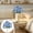 Blue BU, variant on WWV Artificial Flowers for Decor Artificial Lily Flower Fake Ornament Bouquet Wedding Hotel Home Decor Perfume Installation Realistic Petals Outdoor Indoor White