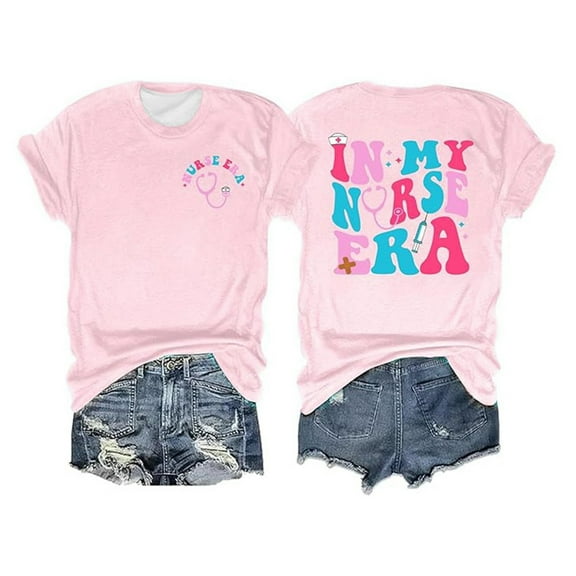 Tops for Women Trendy Cool plus Size Tunic Tee Blouses with Laces Women Tan Shirt Tunic T Shirts for Lightweight Long Sleeved Womens Shirts Long Womens Casual Sleeve Shirt Loose Sleep Pink S