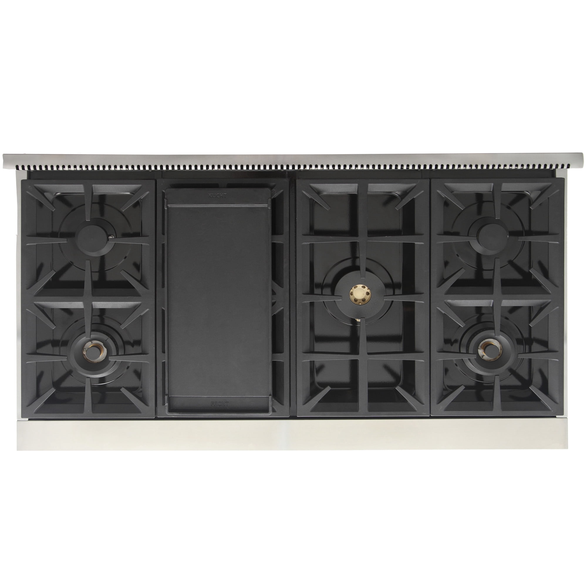 Professional 48-in Natural Gas Range in Stainless Steel with True Simmer Burners