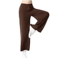 thumbnail image 5 of Wide Leg Pants Women Modal Cotton Soft Casual Lounge Comfy Stretch Sleepwear Workout Gym Yoga Pants with Pockets, 5 of 7