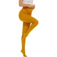 thumbnail image 2 of HSHDLDF Women's Tights 80D Semi Opaque Soft Solid Color Footed Pantyhose, 2 of 7