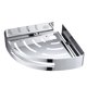 thumbnail image 2 of Aquaterior 4 Pack Bathroom Corner Shelf Wall Mounted Shower Caddy Triangular Aquaterior Modern, 2 of 4