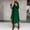 Green, variant on Winter Thermal Christmas Coat, Pink Long Sleeve Christmas Coat, Women's Faux Wool Coat Blouse Thin Coat Trench Long Jacket Ladies Slim Long Belt Elegant Overcoat Outwear, 3XL