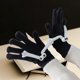 thumbnail image 1 of Guantes de aislamiento térmico para pantalla táctil informales con ojos de muñeca 3D perfecl adultos y niños Negro, 1 of 8