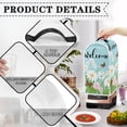 thumbnail image 4 of HELLHERO Butterfly Flower Mixer Blender Cover for Kitchen Use, Home Kitchen Indoor Foldable Machine Washable, 4 of 6