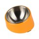 thumbnail image 1 of Lojalitet Cuenco inclinable para mascotas, perros y gatos, cuenco de comida, cuenco de acero inoxidable, cuenco para perros, cuenco para gatos, cuenco de arroz, 1 of 5