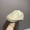 Silky beret - beige, variant on Retro Art Korean Silk Glow Forward Hat Women's Summer Thin Sun Protection And Sunshade Personalized Solid Color Face Showing Little Belle Hat