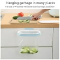 thumbnail image 4 of OUSITAID Hanging Trash Bag Holder - Portable Trash Bag Holder Hanging Trash Garbage Bag Holder with Lid Hanging Kitchen Cupboard Door Back Style Stand Trash Garbage Bag Storage Rack, 4 of 7