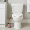 thumbnail image 2 of Cappuccino Toilet Brush and Holder Set with Natural Bamboo Handle - Durable, Elegant Bathroom Accessory for a Clean Home, 2 of 8