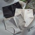 thumbnail image 2 of Bragas de algodón 2022 L-XXXl para mujer, ropa interior de talla grande, calzoncillos de Color sólido, ropa interior sin costuras de cintura alta, lencería femenina Tan Jianjun unisex, 2 of 2