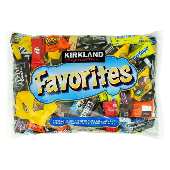 Kirkland Signature Favorites Chocolate Bag, Variety Pack, 90 Ounce