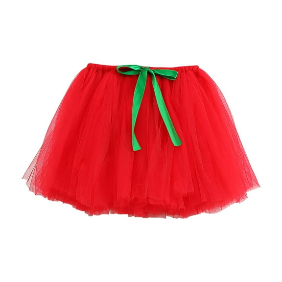 Zshosam Tutu Girls Girls Skirts Toddler Tutu Skirt Tulle Dance Skirts Girls Birthday Fashion Clothes Size 10T 12T,(Red 10-12 Years)