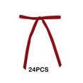 thumbnail image 2 of Lazos para Árbol de Navidad Injueey 24 Uds Terciopelo Rojo Kits de Decoración, 2 of 6