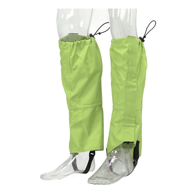 Housse de Chaussure de Randonnée, 600D Ripstop Oxford Drap Tache Résistance Imperméable à l'Eau Jambe de Neige Guêtres pour l'Alpinisme Rouge, Vert, Gris, Noir