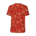 thumbnail image 3 of Rocae Tomatoes for Breathable Men's Baseball T-Shirt Fashionable Casual Baseball Jersey, Moisture-wicking Sportswear 4X-Large, 3 of 9